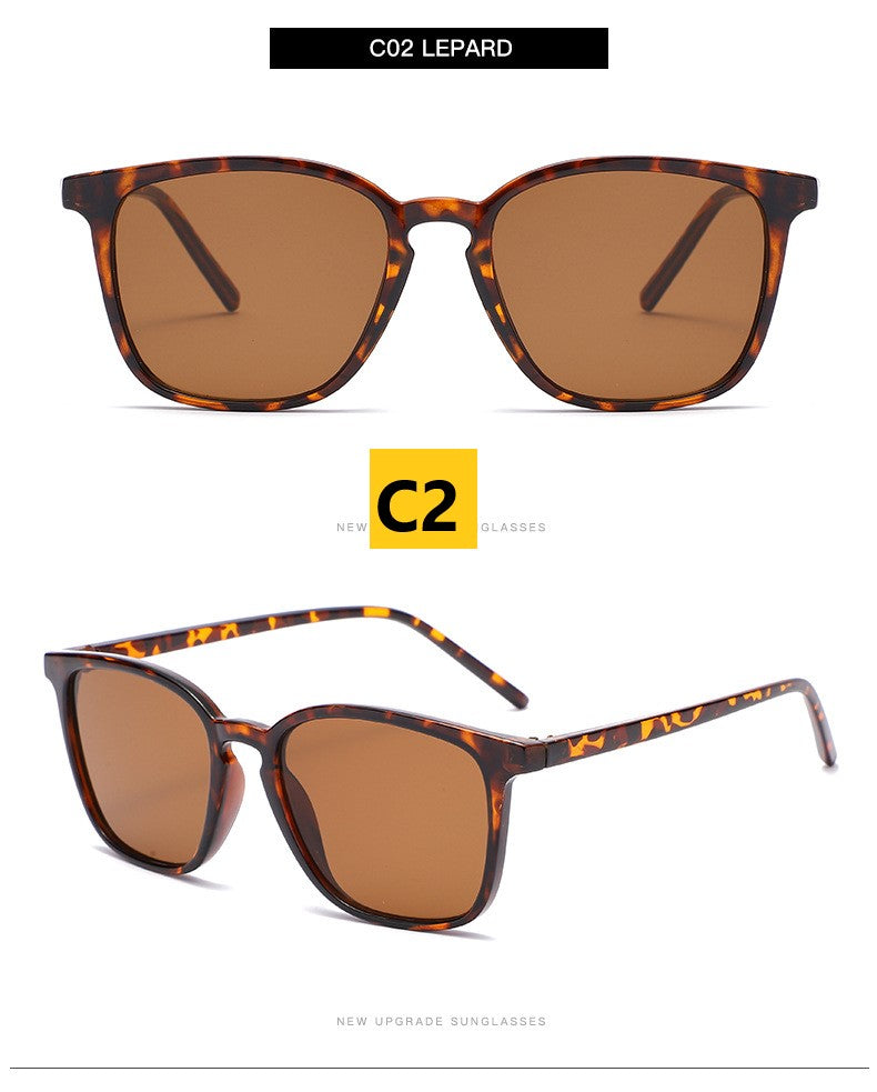 Simple Retro Square Sunglasses – SaSaCoTnT