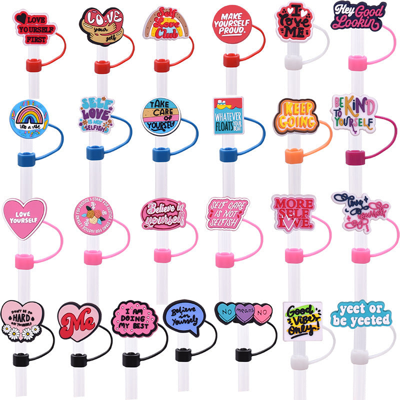 Catch Phrases Straw Covers 903