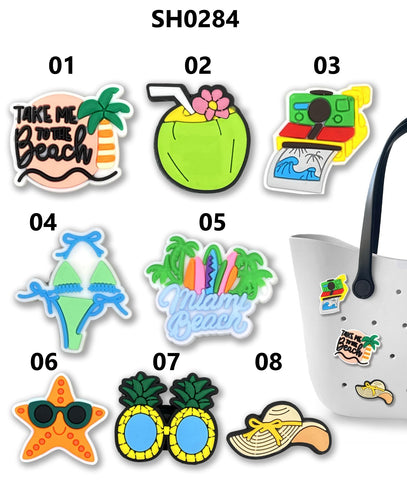 Beach Series Croc Charms 4
