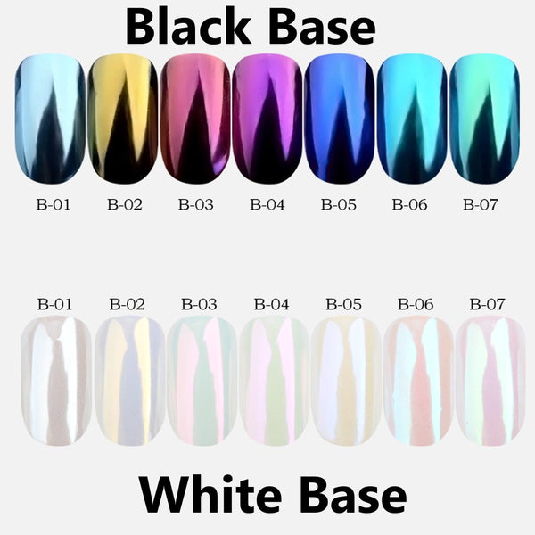 Neon Aurora Pearl Nail Art Powder