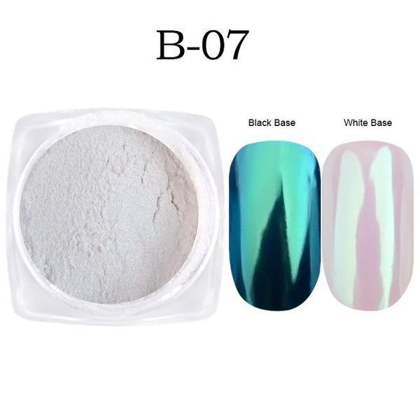 Neon Aurora Pearl Nail Art Powder