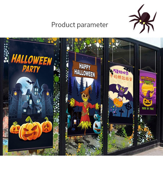 Hanging Cloth Halloween Poster