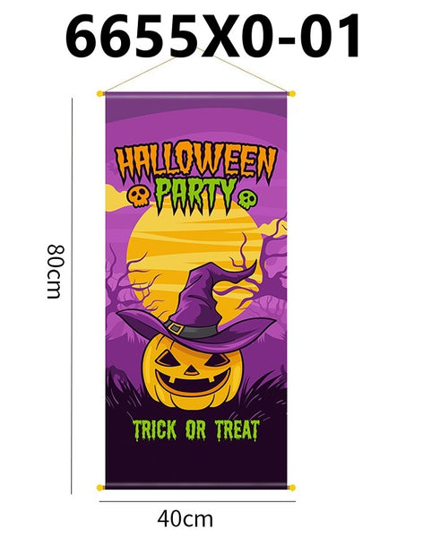 Hanging Cloth Halloween Poster
