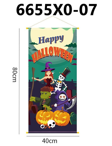 Hanging Cloth Halloween Poster