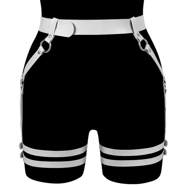 Bondage Leather Strap Garter