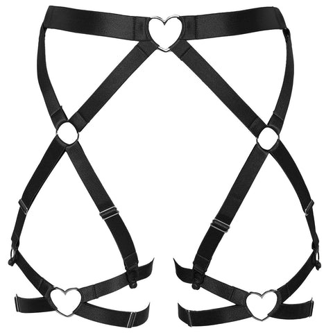 Hourglass Elastic Thigh Strap Garter