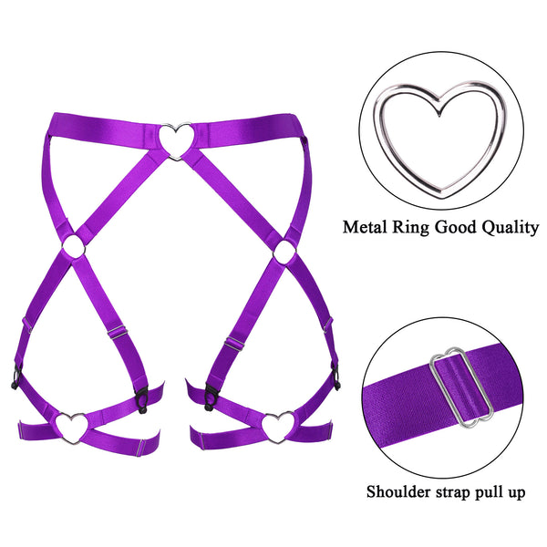 Hourglass Elastic Thigh Strap Garter