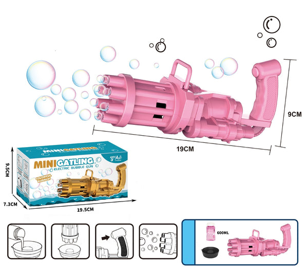 Gatling Bubble Gun