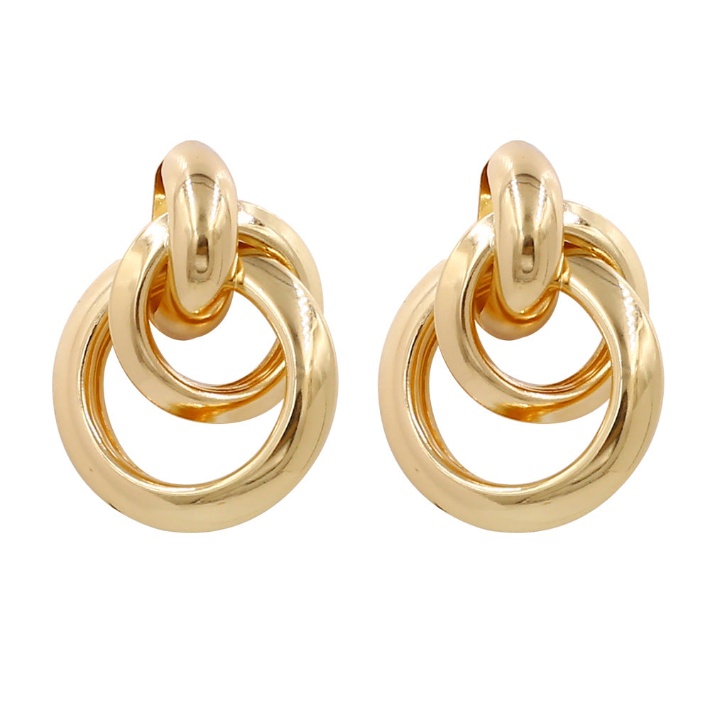 Geometric Stud Earrings