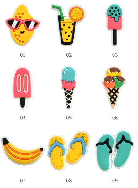 Summer Series Croc Charms