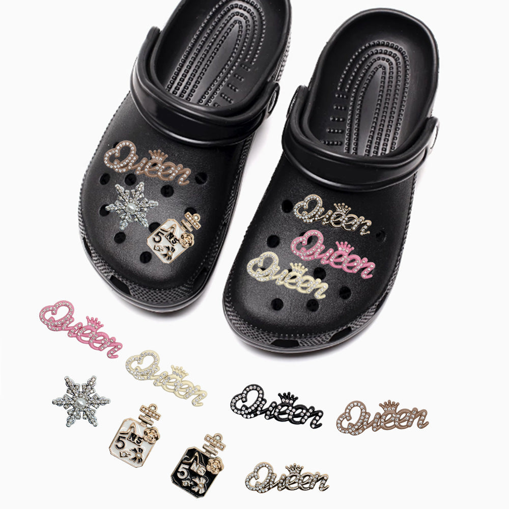 Metal Fancy Croc Charms