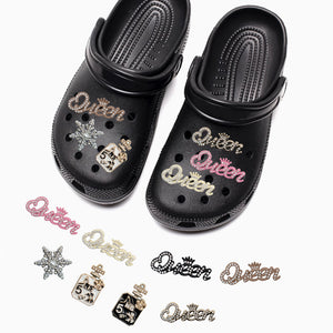 Metal Fancy Croc Charms