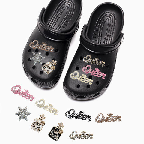 Metal Fancy Croc Charms