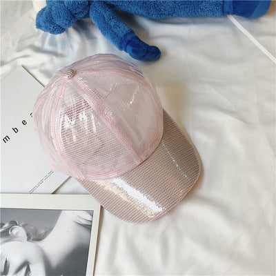 Transparent Baseball Casual Net Cap