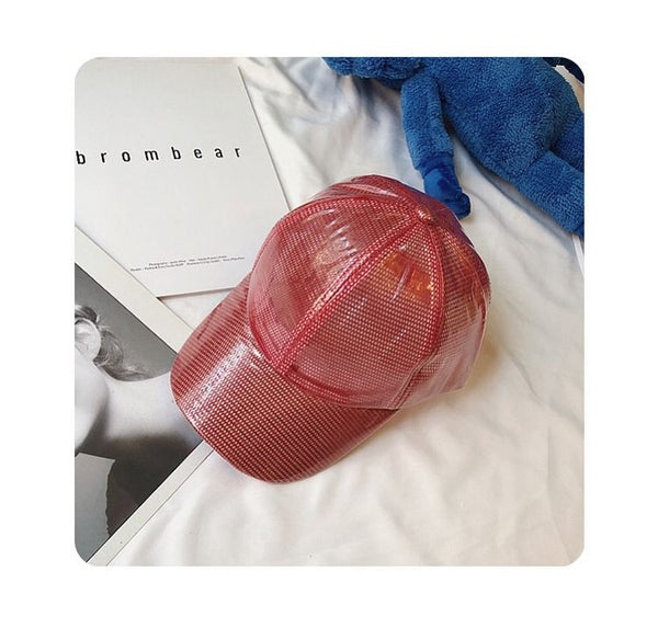 Transparent Baseball Casual Net Cap