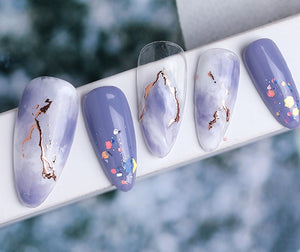 Hand Painted 3D Nail Art Stickers