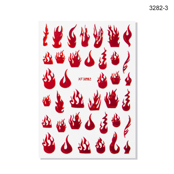 Nail Laser Sticker XF3282