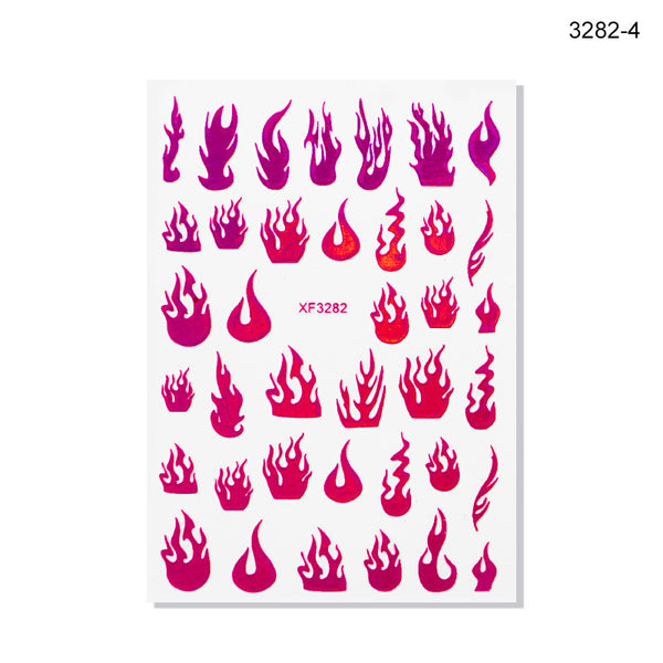 Nail Laser Sticker XF3282