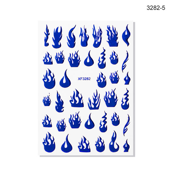 Nail Laser Sticker XF3282