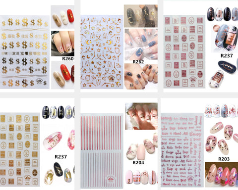 Nail Art Sticker R2