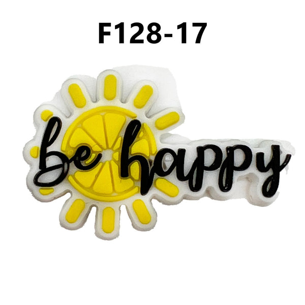 Inspirational Phrases Cute Croc Charms