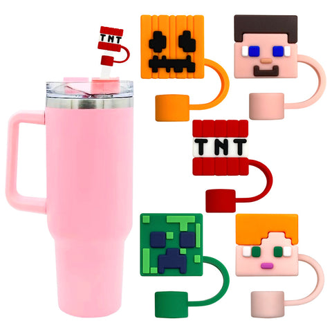 Minecraft Straw Covers