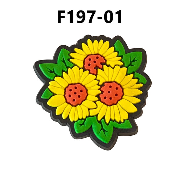 Fresh Flowers Series Croc Charms