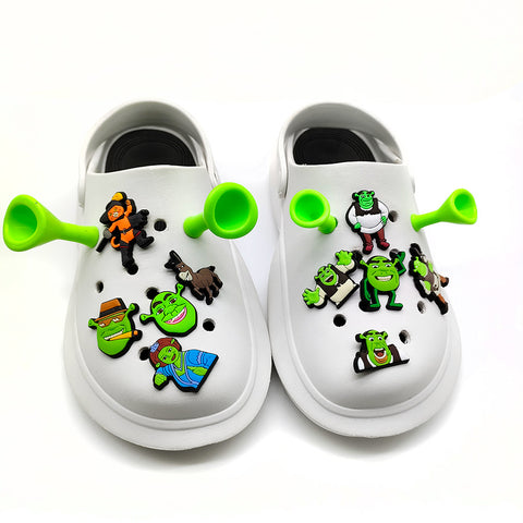 Shrek Ears Croc Charms