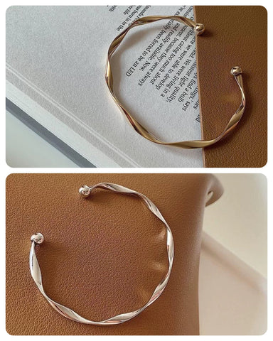 Open Twisted Bracelets