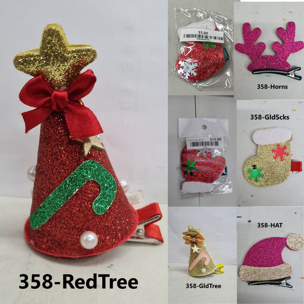 Christmas Hairclips