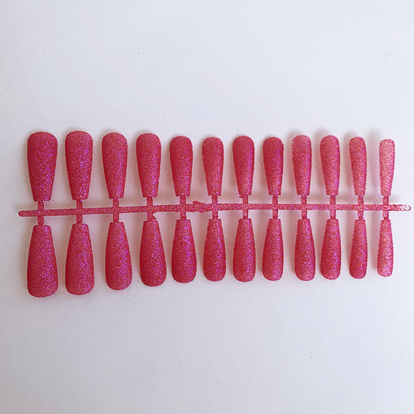 24pcs Long Ballet Press on nails