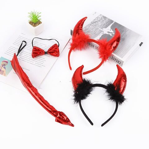 Devil Halloween Headband Sets