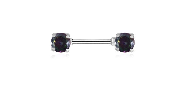 Diamante Nipple Rings