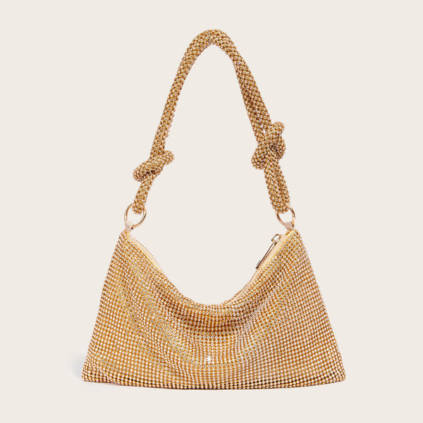 Diamond Studded Shoulder Bag