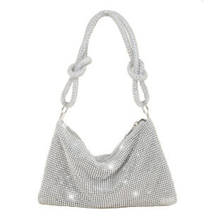 Diamond Studded Shoulder Bag