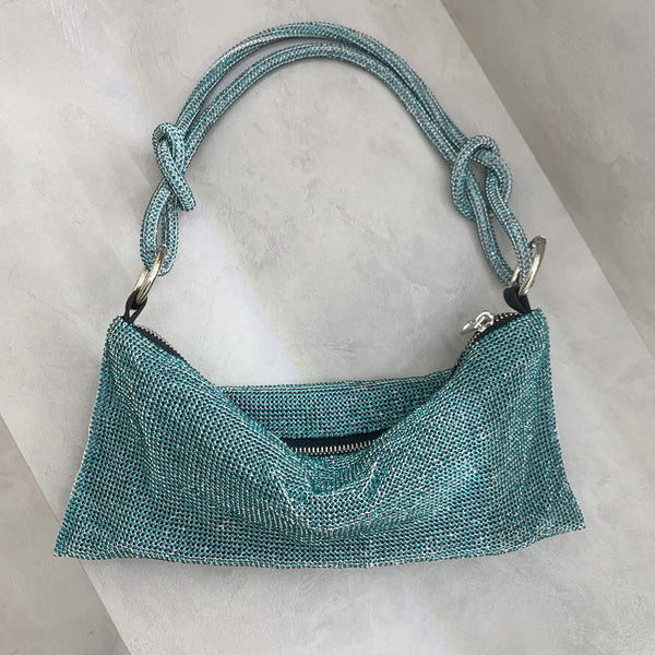Diamond Studded Shoulder Bag