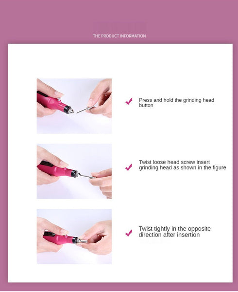 Electric Nail Drill/File 5520