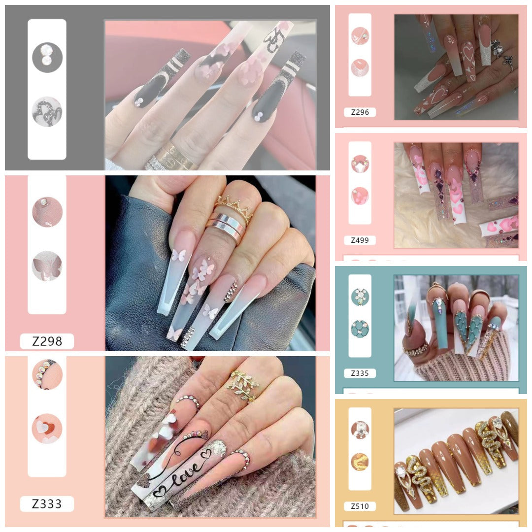 Fancy Press On Nails