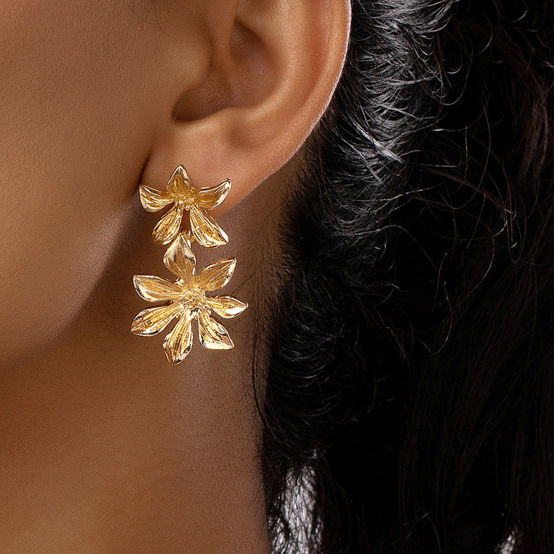 Fashion Flower Earrings