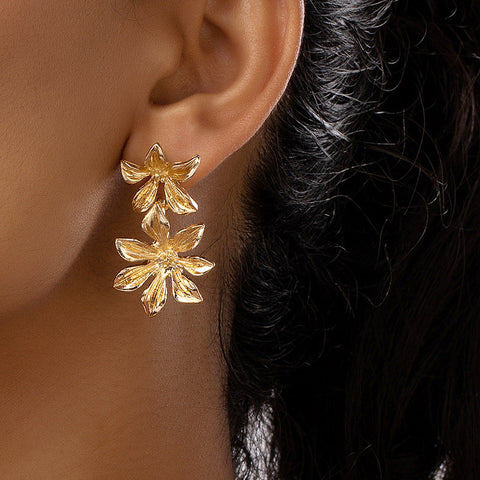 Fashion Flower Earrings