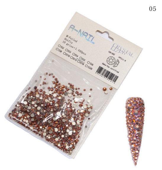 Flat Bottom AB Nail Diamond