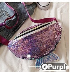 Flip Sequins Mermaid Fanny Packs