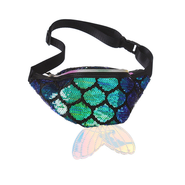 Flip Sequins Mermaid Fanny Packs