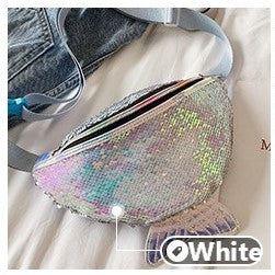 Flip Sequins Mermaid Fanny Packs
