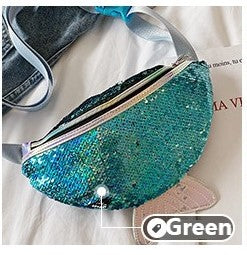 Flip Sequins Mermaid Fanny Packs