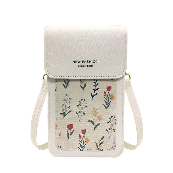 Floral Crossbody Cell Phone Purse 1063