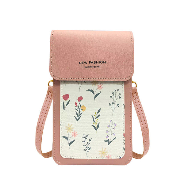 Floral Crossbody Cell Phone Purse 1063