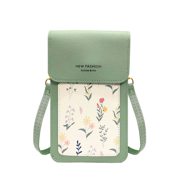 Floral Crossbody Cell Phone Purse 1063