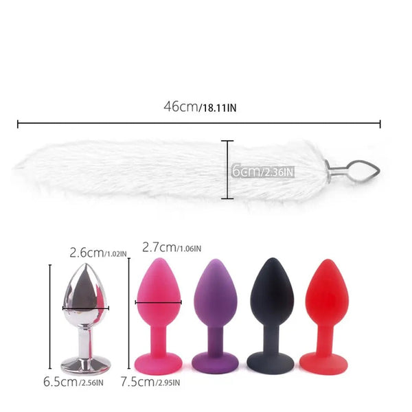 Fox Tail Anal/Butt Plug