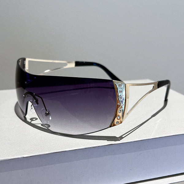 Frameless Y2K Sunglasses 1092